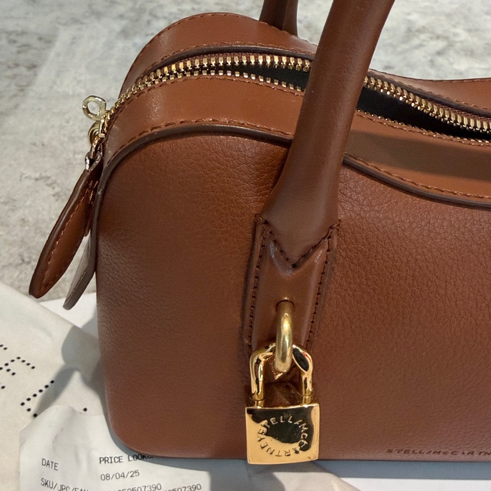 Stella McCartney Tan Satchel Bag - Picture 2 of 11